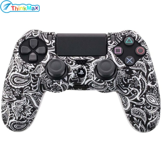 Ốp bảo vệ tay cầm chơi game THINKMAX họa tiết rằn ri cho Sony PS4 Slim / Pro
