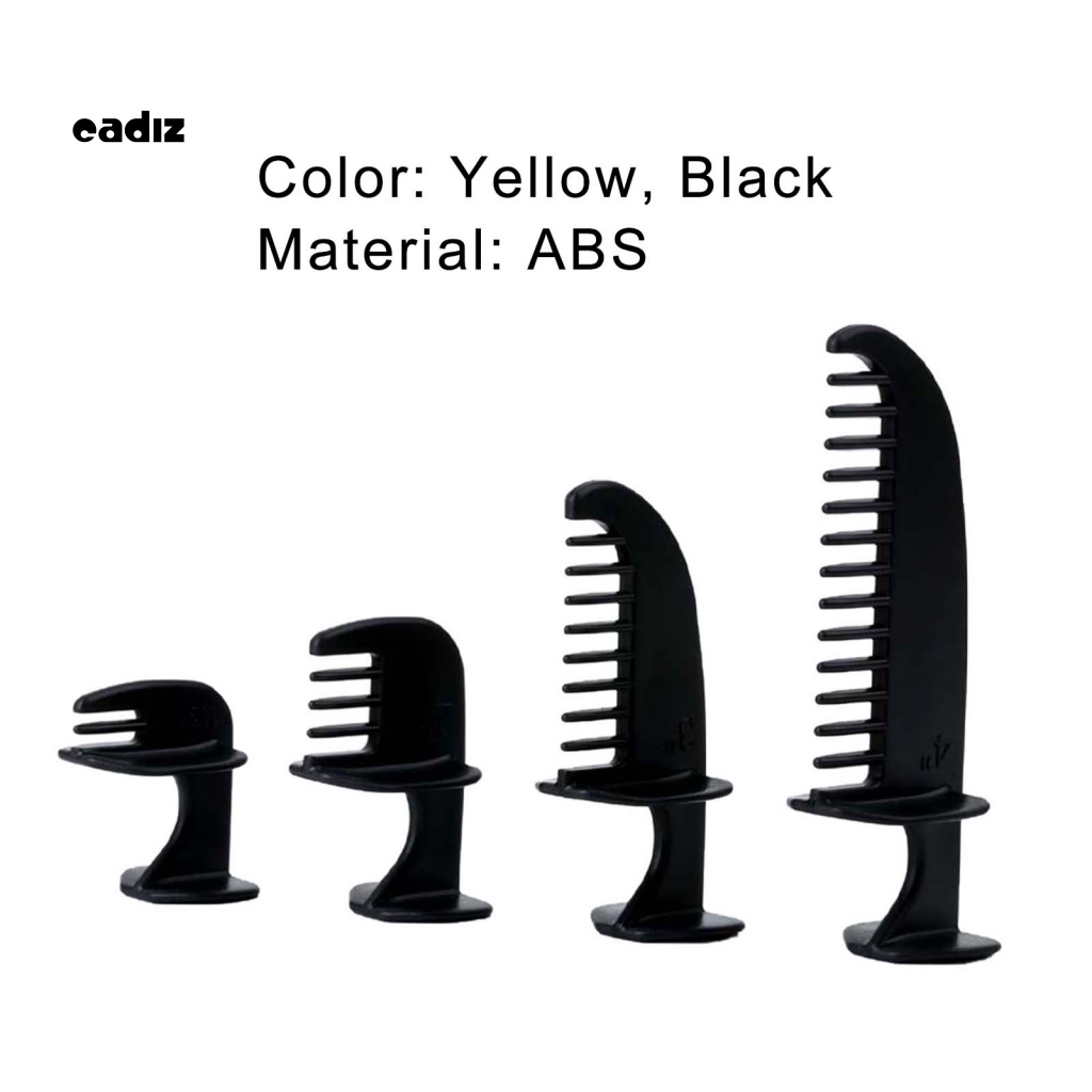 Bộ 4 Dụng Cụ Thước Kẻ Tạo Kiểu Tóc Chuyên Nghiệp Bằng ABS