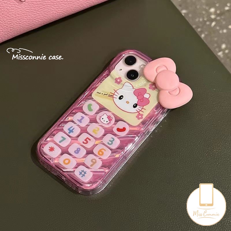 Ốp Điện Thoại Dẻo Màu Laser Hình Hello Kitty 3D Cho IPhone 11 12 13 14 Pro MAX 7 8 6 6S Plus XR X XS MAX SE 2020