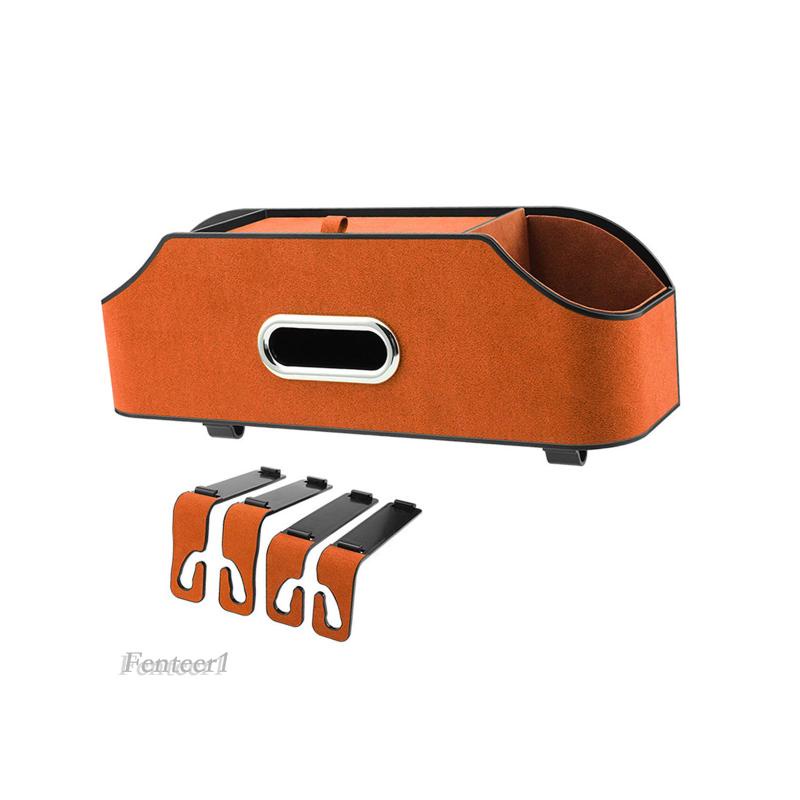 Giá Đỡ Cốc / Khăn Giấy Gắn Ghế Ngồi Xe Hơi Fenteer1 Tiện Dụng