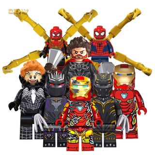 Mô hình đồ chơi lắp ráp nhân vật anh hùng iron morgan stark pepper 3000