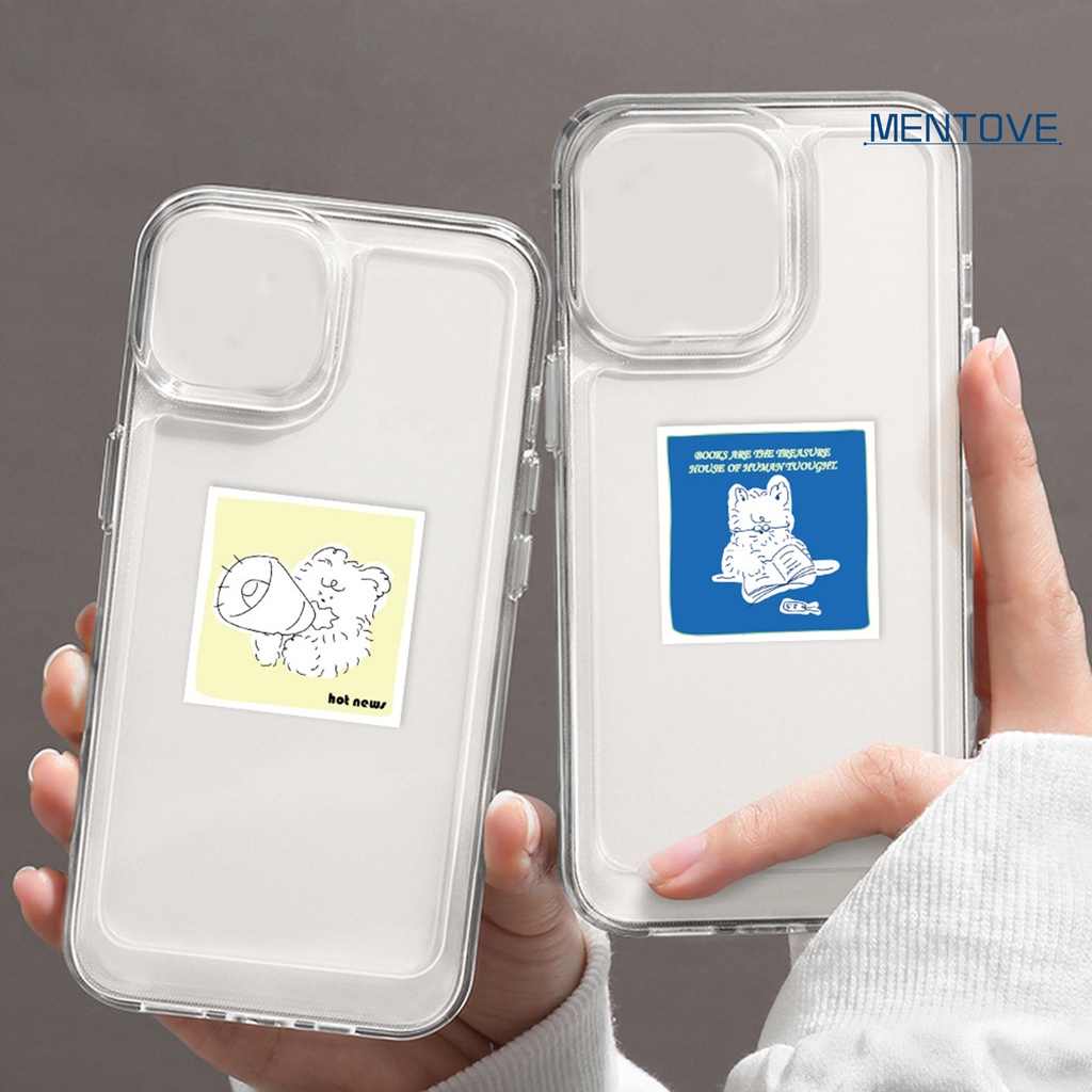 Set 40 Miếng Dán Vinyl Hình Chú Chó Hoạt Hình Chống Nước Dễ Thương Trang Trí Sổ Tay / Ván Trượt / Laptop