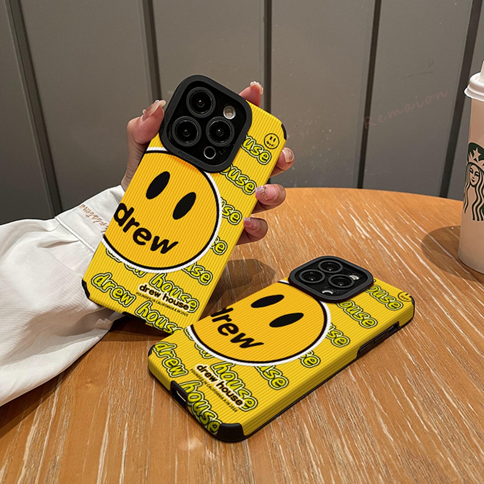 Ốp Điện Thoại Da Drew Mới Cho iPhone 11 12 13 14 Pro MAX 11Pro 13Pro 7 8 Plus X XR XS MAX SE 2020
