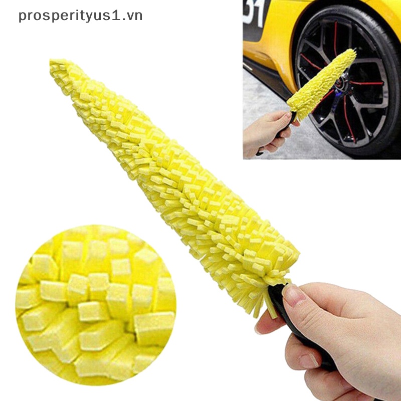 1 [Prosperityus] Bộ Dụng Cụ Vệ Sinh Vành Bánh Xe Hơi [VN]