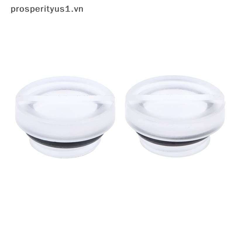 Set 2 Nút Chặn Nước Acrylic Mặt Nhám G1 / 4