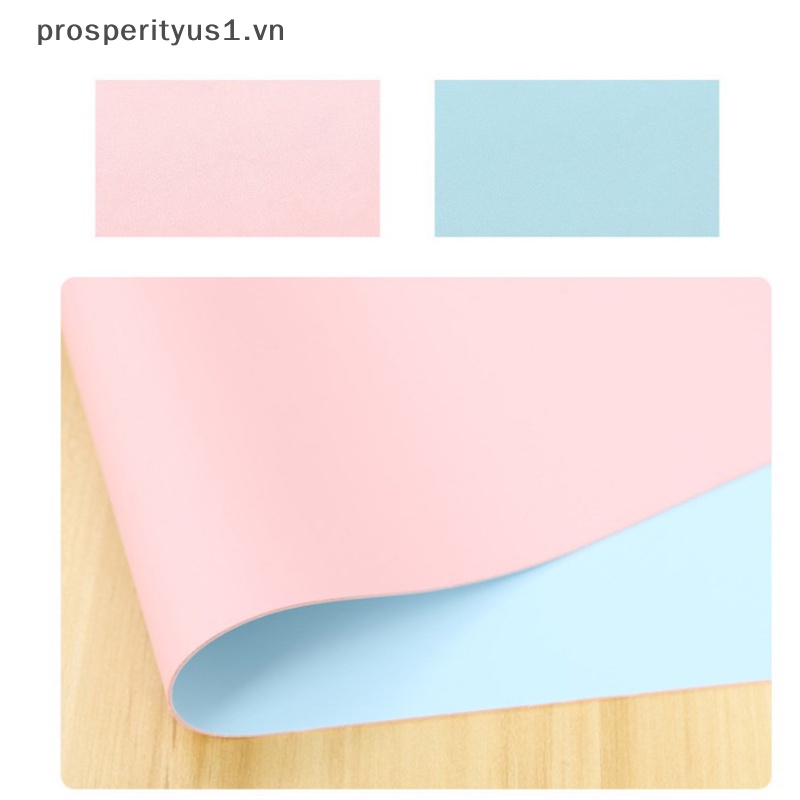 [prosperityus1] Thảm Da Lộn Hai Mặt Cỡ Lớn Lót Chuột Chơi Game Cầm Tay Chống Nước