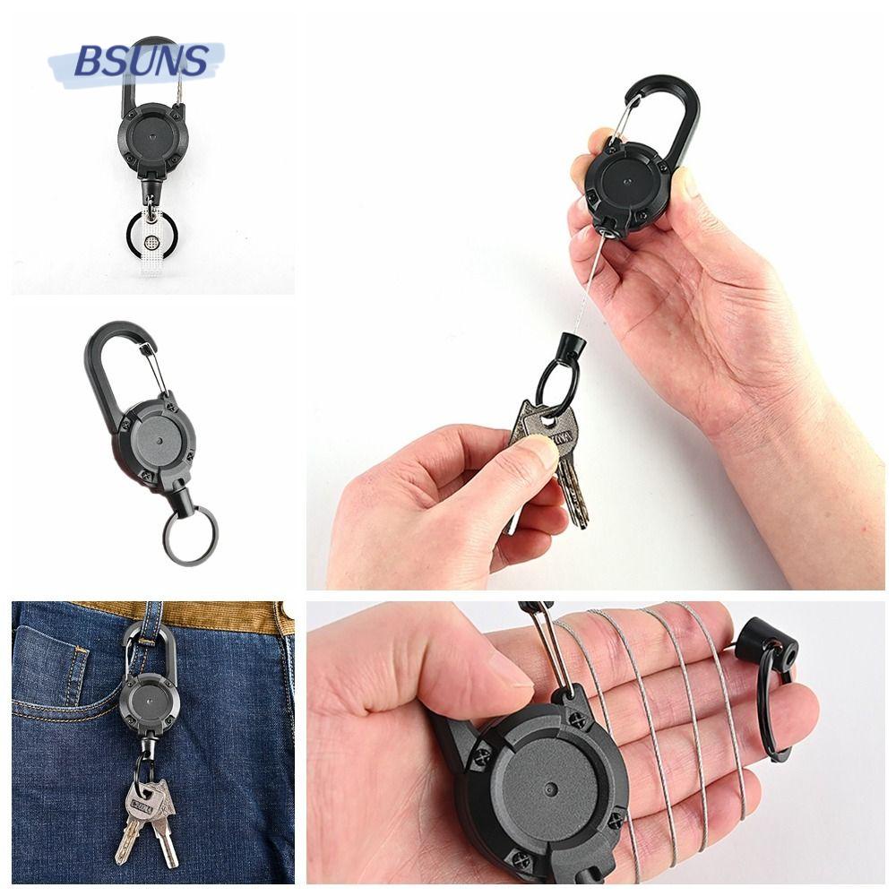 Dây Móc Chìa Khóa Có Thể Thu Vào Độ Đàn Hồi Cao Dễ Kéo