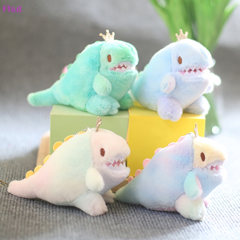 {Ffsd} Móc Khóa Hình Khủng Long Nhồi Bông Mềm Mại Đáng Yêu Dành Cho Nữ