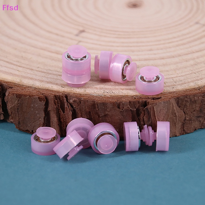 {Ffsd} Set 10 Phụ Kiện Hạt Xoay Trang Trí Móng Tay Thông Dụng * Hàng Bán Chạy