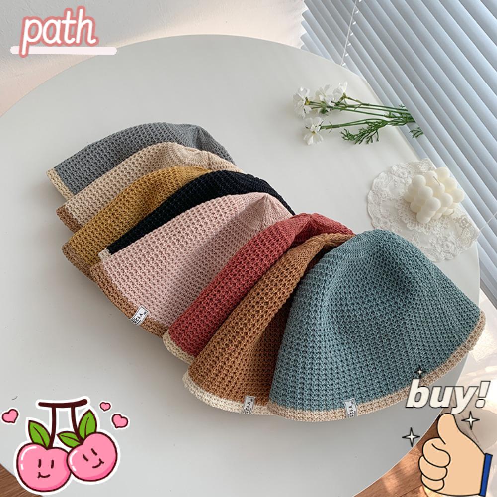 Mũ Bucket Chất Liệu Thoáng Khí Phong Cách Hip Hop Thời Trang Cá Tính Cho Nữ