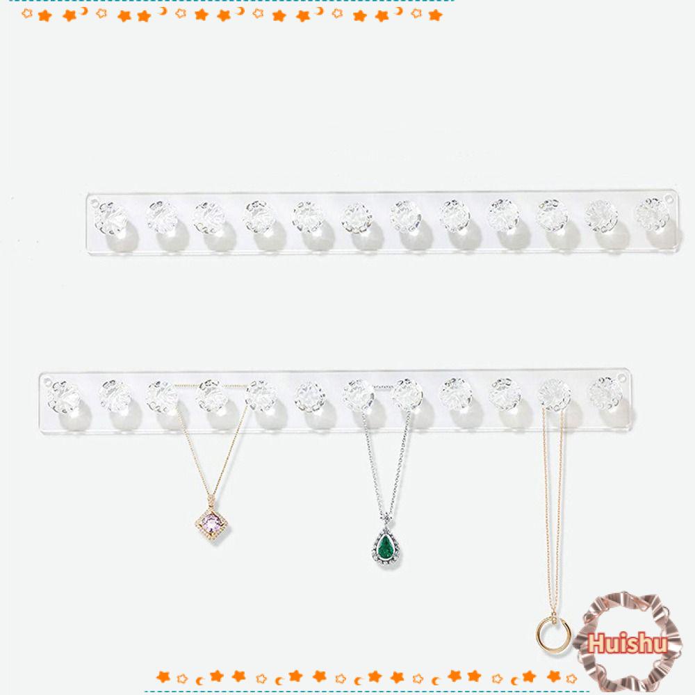 Kệ Trưng Bày Trang Sức Bằng Acrylic Gắn Tường Sắp Xếp Gọn Gàng