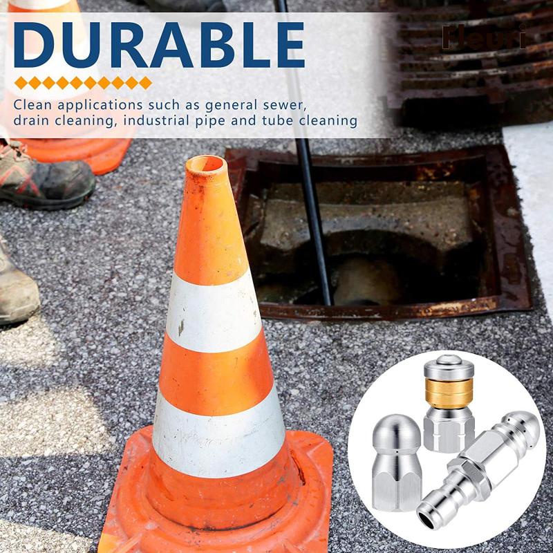 Set 3 Đầu Vòi Xịt Nước Áp Suất Cao Chuyên Dụng