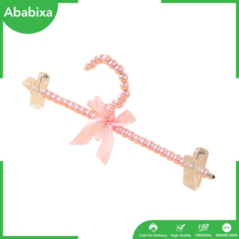 Móc Treo Quần Áo Đính Hạt Ngọc Trai Và Nơ Thanh Lịch Cho Cô Dâu / Bé Gái