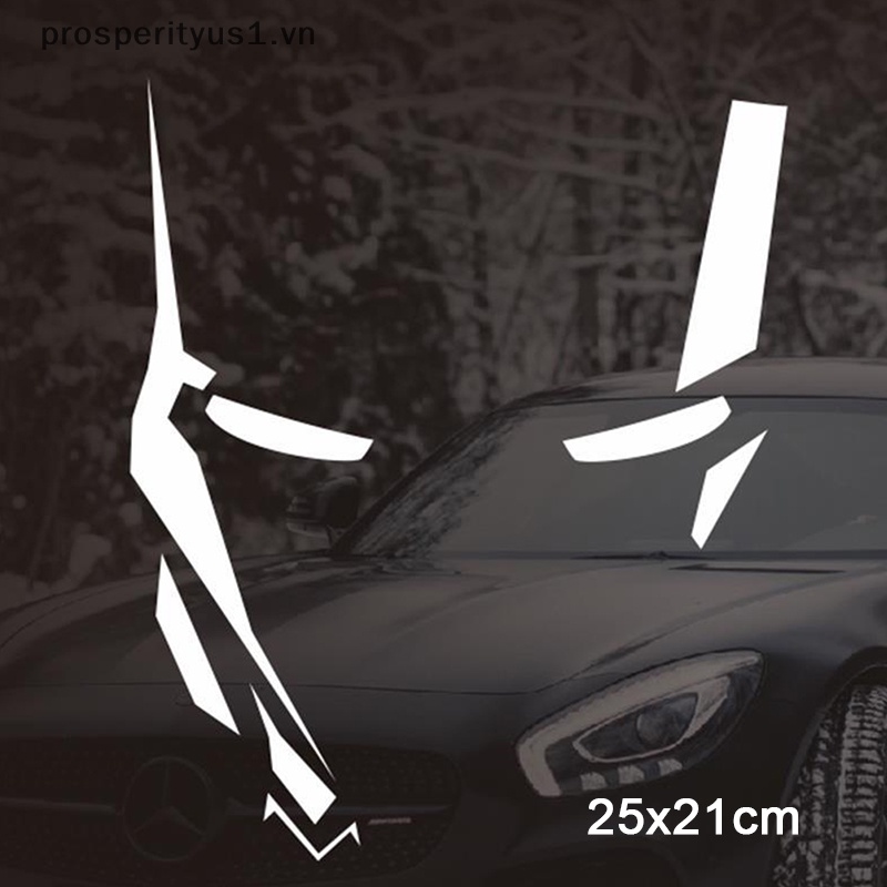 Miếng Dán Vinyl Phản Quang Chống Trầy Xước Trang Trí Thân Xe Hơi [VN] prosperityus1]
