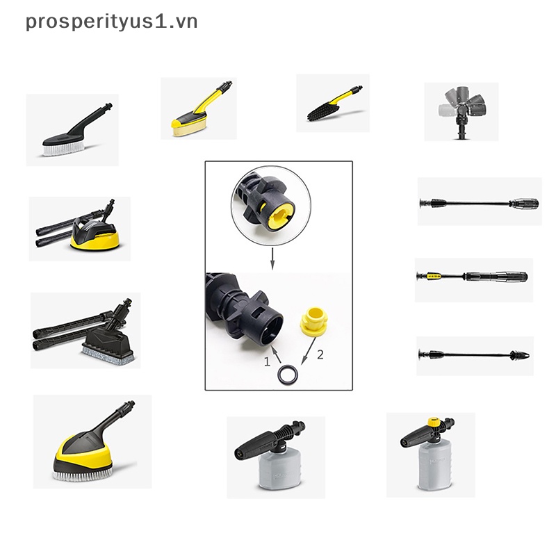 [prosperityus1] 20 Karcher O-Ring Hds Vòi Ống Nối O-Ring Hds 2.640-729.0 [VN]