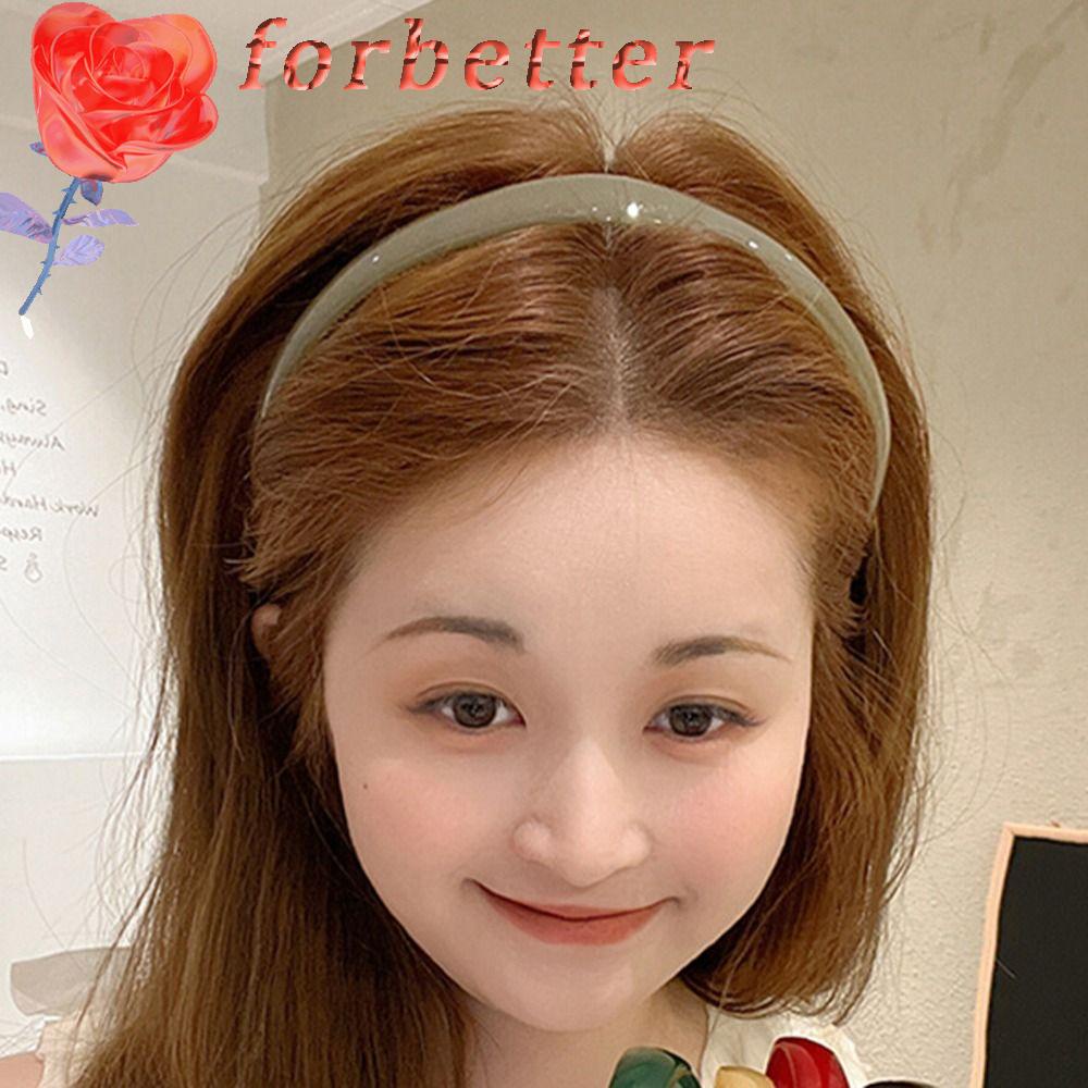 Băng Đô Cài Tóc Bằng Acrylic Mỏng Thời Trang Hàn Quốc Dành Cho Nữ