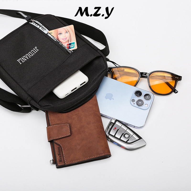 MZY Túi đeo chéo nam Túi Thời Trang nhiều màu 2023 NEW L21T1G8