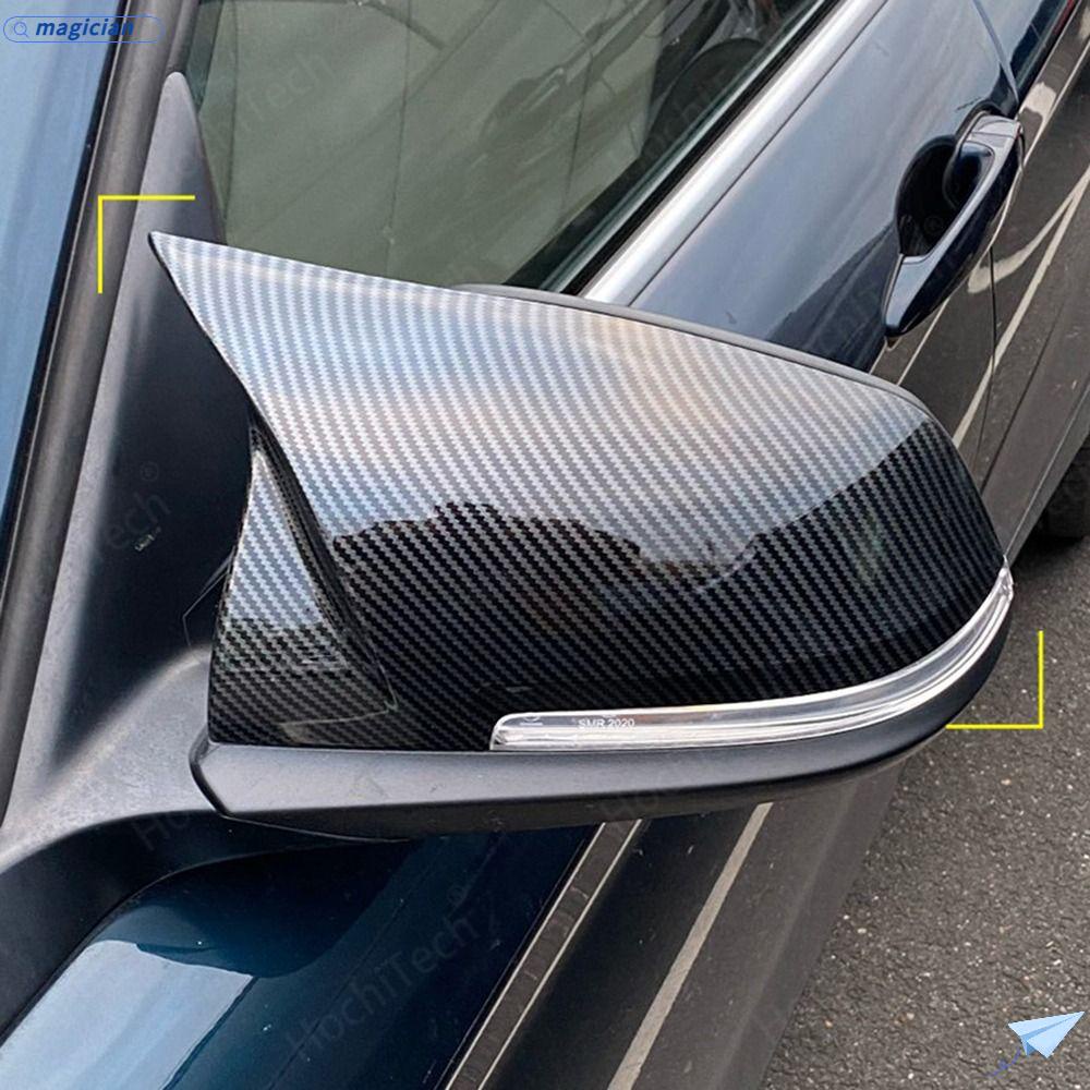 Set 2 Ốp Gương Chiếu Hậu Bằng Sợi Carbon Chất Lượng Cao Cho Xe Hơi BMW F20