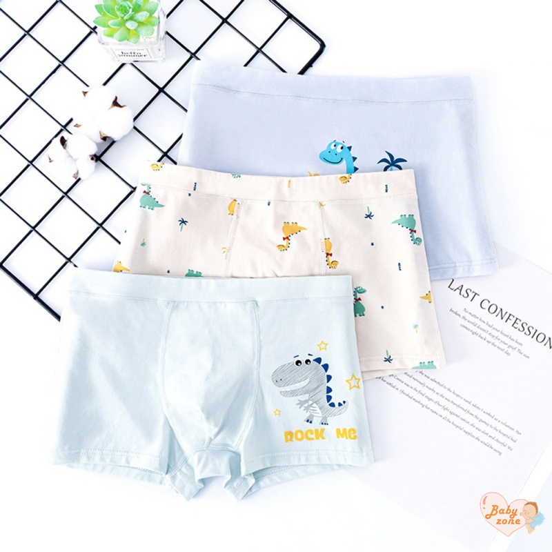 Bộ 3 Quần Lót Cotton Chất Lượng Dành Cho Bé Trai
