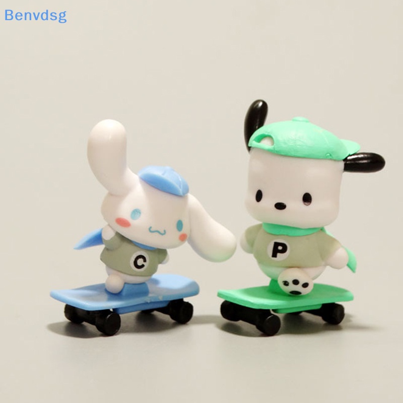 Benvdsg > Sanrio Cinnamoroll Pochacco Đồ Chơi Búp Bê Để Bàn Trang Trí Bánh Kem