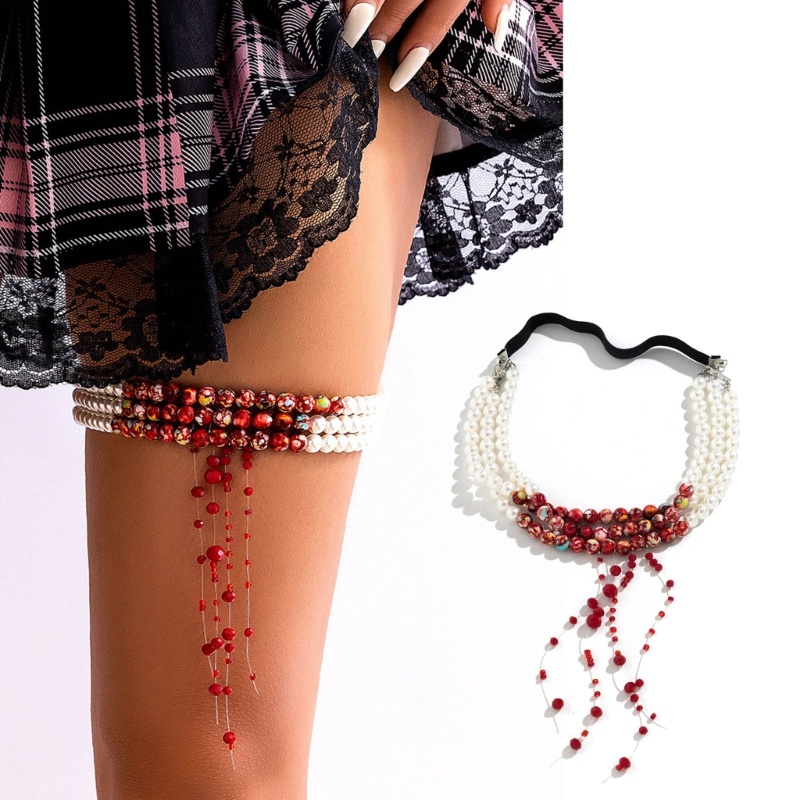 Chuỗi Dây Tua Rua Đeo Chân Chủ Đề Halloween Cho Nữ