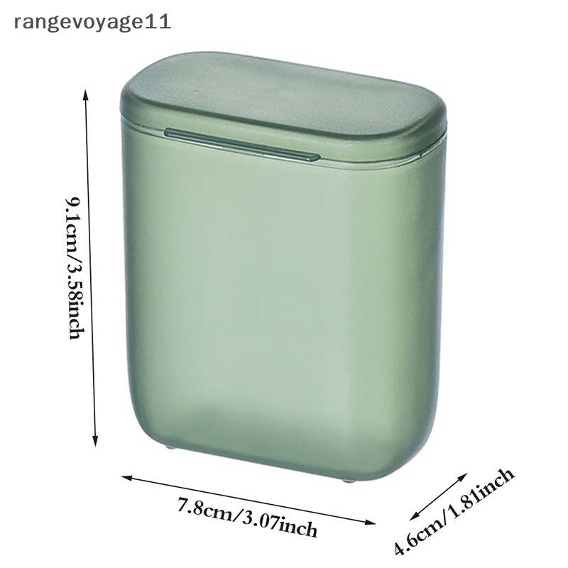 [Rangevoyage] Ins Hộp Đựng Dây Cáp Tai Nghe / Trang Sức / Son Môi Chống Bụi Nhỏ Gọn Dùng Khi Đi Du Lịch [vn]