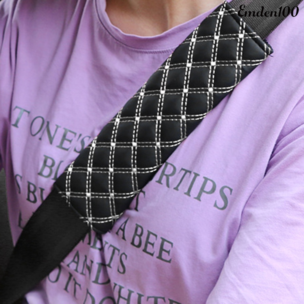 1 Cặp Đệm Bọc Dây Đai An Toàn Xe Hơi Mềm Mại