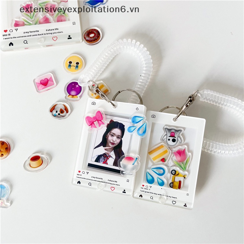 Khung Ảnh Mini Biểu Tượng Cảm Xúc Dùng Để Trưng Bày Thẻ Ảnh