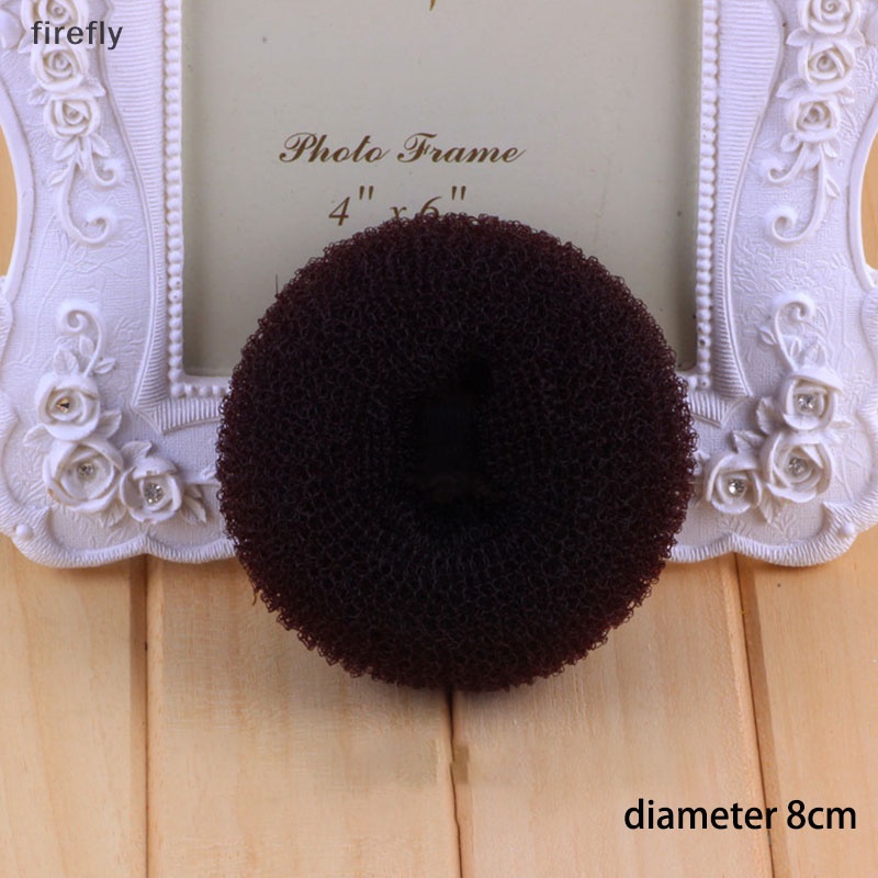 Búi Tóc Giả Bằng Xốp Tổng Hợp Hình Bánh Donut DIY