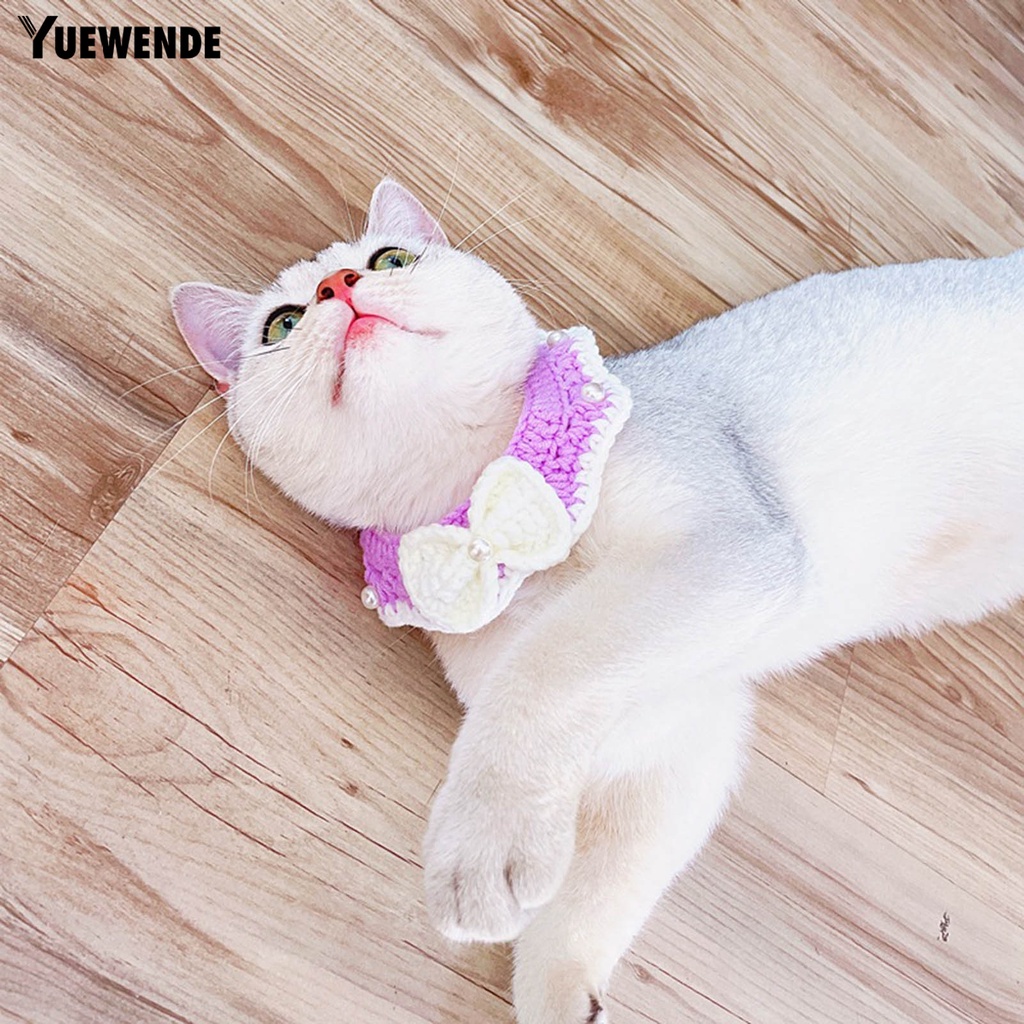 Yq.e Vòng Cổ Thắt Nơ Có Thể Điều Chỉnh Cho Thú Cưng