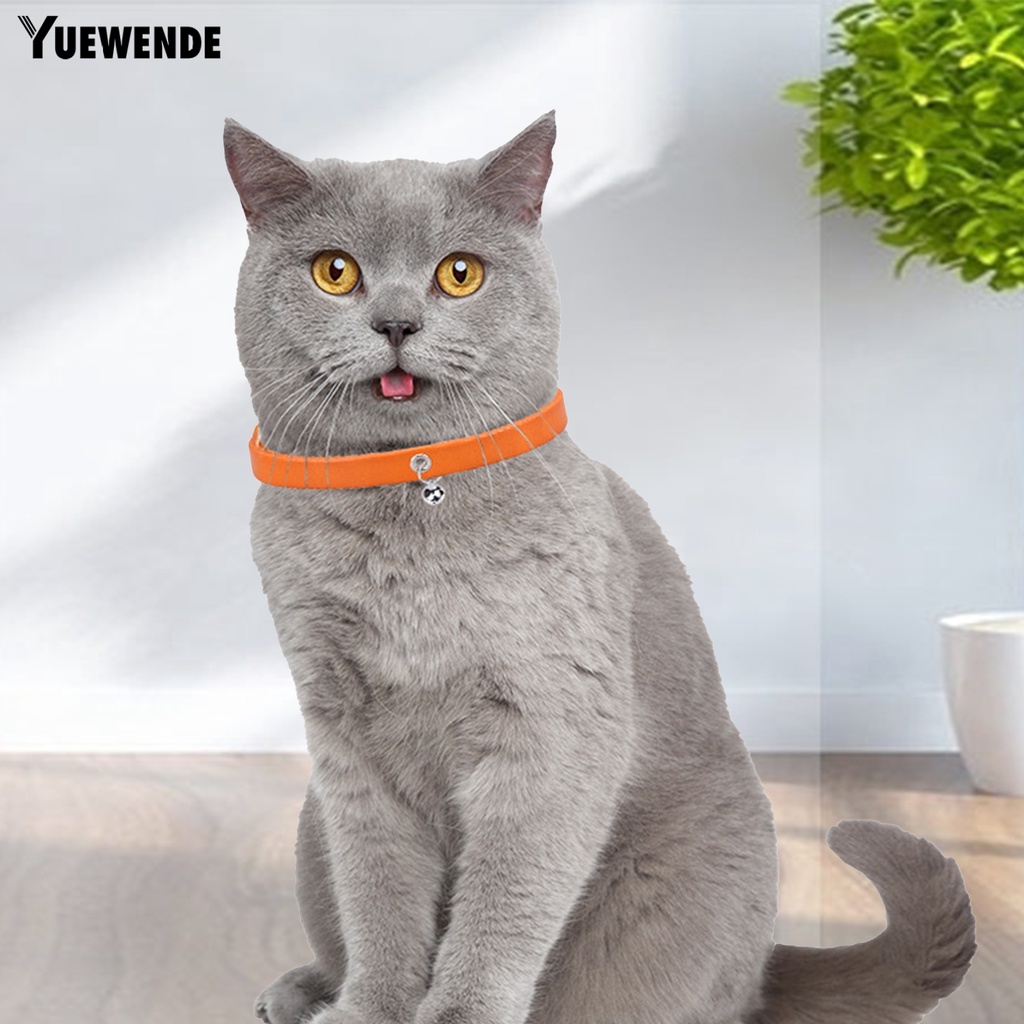 Vòng Cổ Bằng Da Bò Màu Trơn Chống Khóa Thoáng Khí Thời Trang Cho Thú Cưng