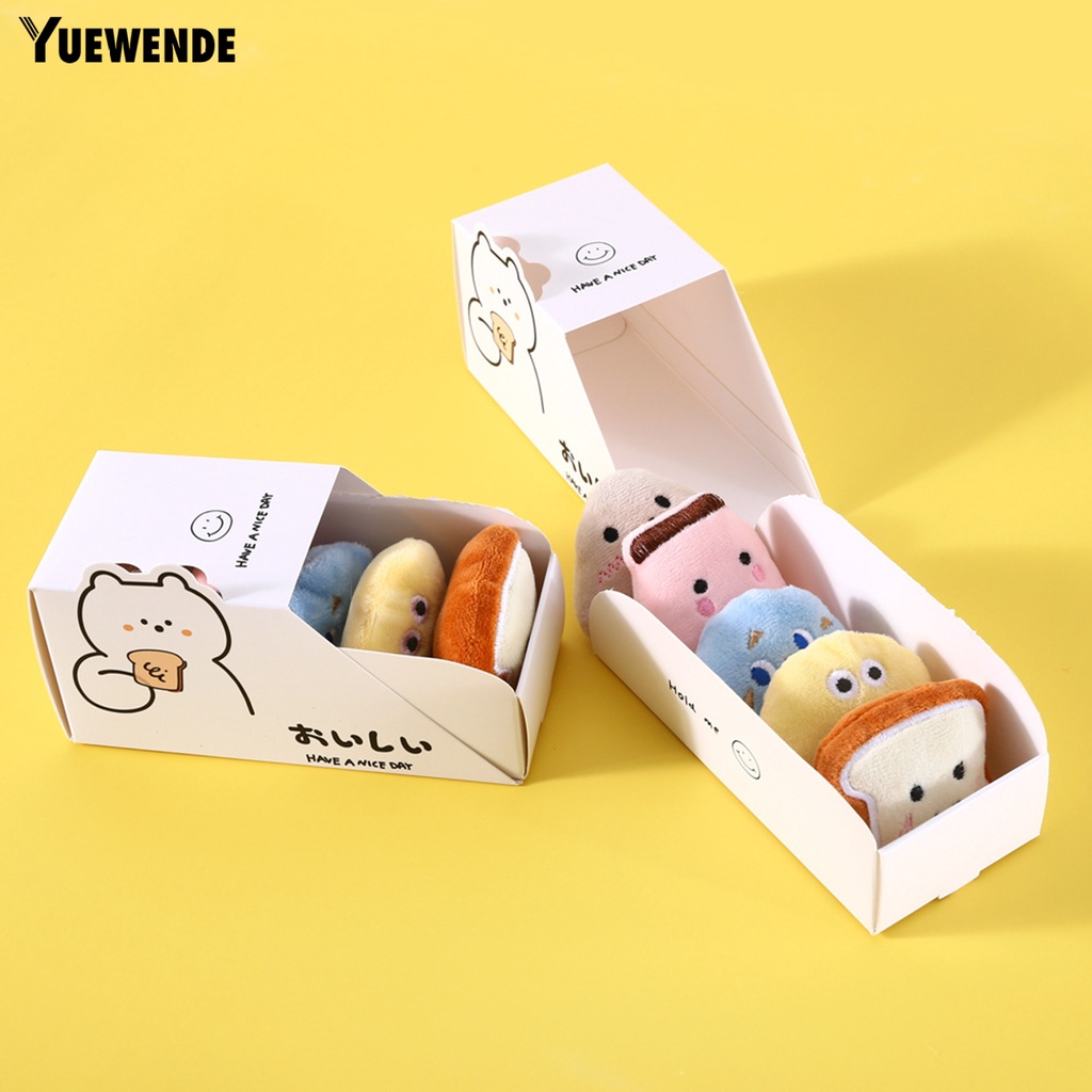 Set 5 Búp Bê Nhồi Bông Mềm Mại Đồ Chơi Cho Mèo