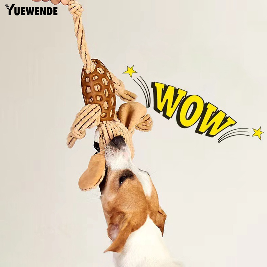 Yq.e Đồ Chơi Gặm Nhai Cỡ Nhỏ / Vừa / Lớn Bằng Giấy Chống Cắn Họa Tiết Hoạt Hình Cảm Xúc Thoải Mái Cho Thú Cưng