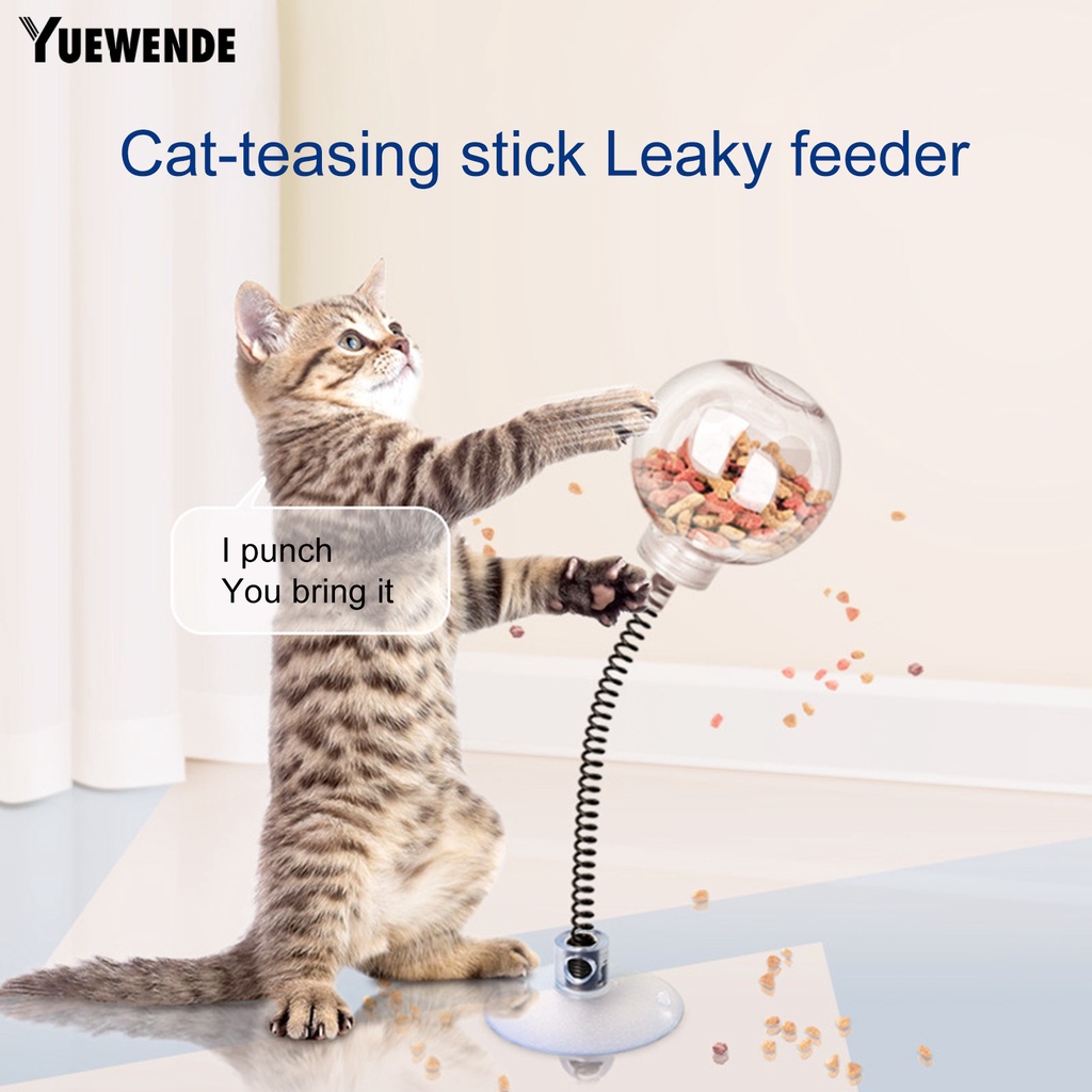 Quả Bóng Đồ Chơi Lò Xo Chống Sặc Có Thể Điều Chỉnh Hỗ Trợ Huấn Luyện Thú Cưng