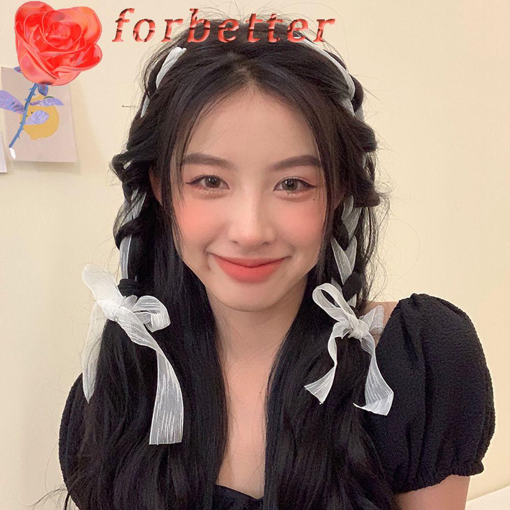 Kẹp Tóc Ruy Băng Thắt Nơ Dễ Thương Ngọt Ngào Cho Nữ