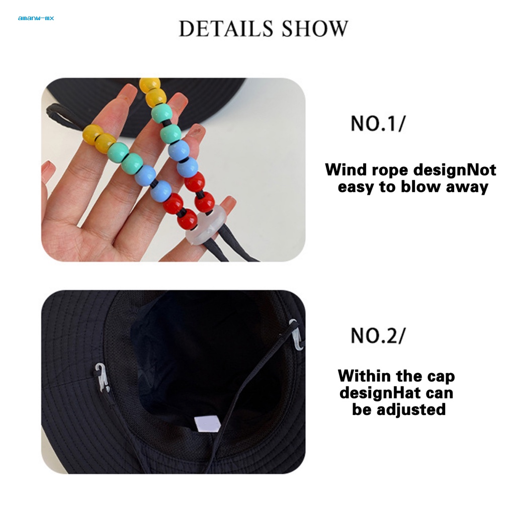 Nón Tai Bèo Vành Rộng Chống Tia Uv / Gió Có Thể Gấp Gọn Tiện Dụng Mang Theo Du Lịch Cho Nữ