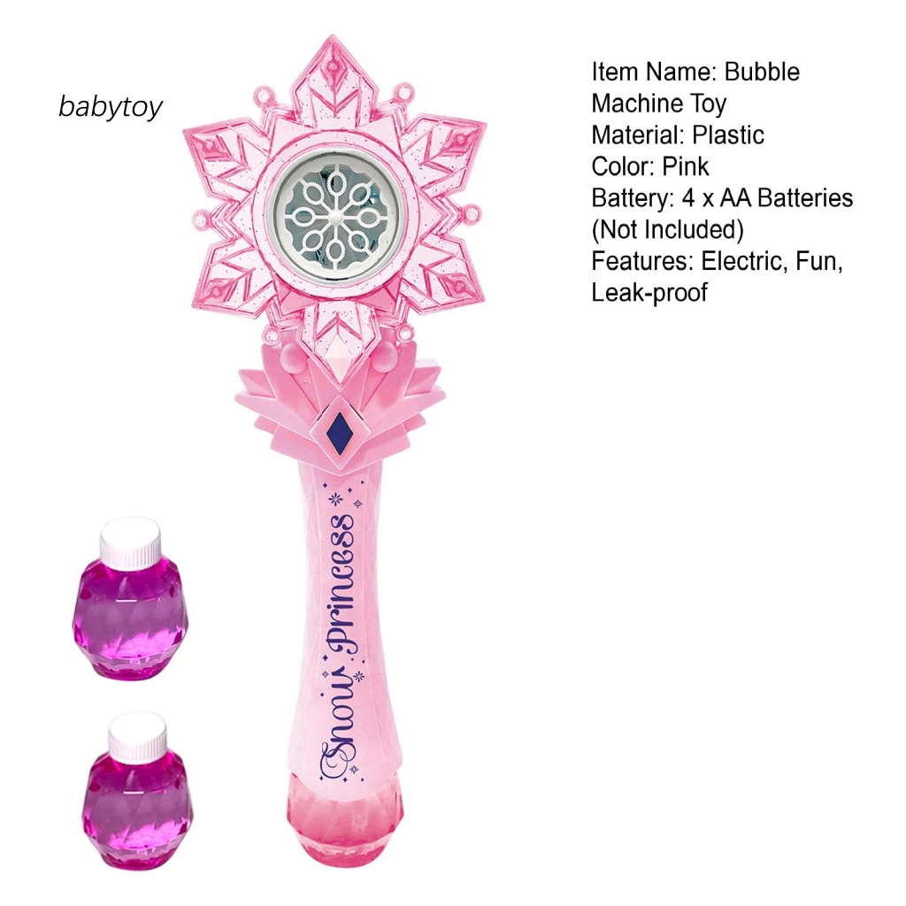 Đồ Chơi Thổi Bong Bóng Xà Phòng Hình Lục Giác Cho Bé