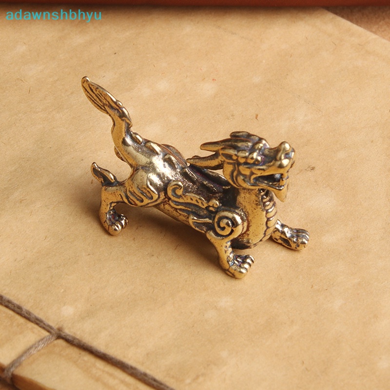 Mô Hình Động Vật May Mắn Bằng Đồng Thau Dùng Trang Trí