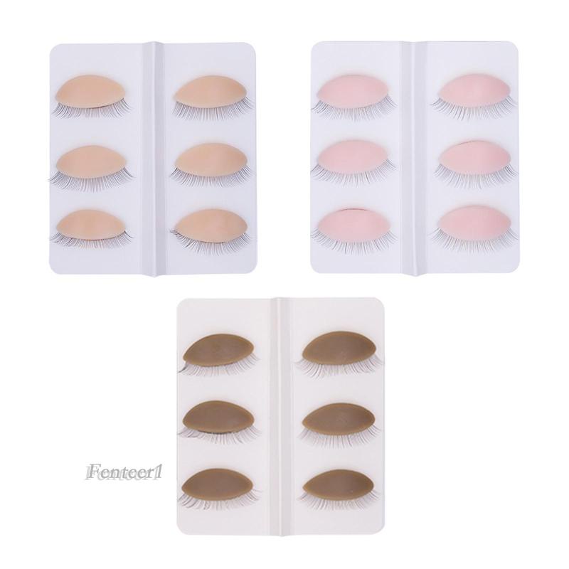1 / 6 Cặp Lông Mi Giả Có Thể Tháo Rời Tiện Dụng