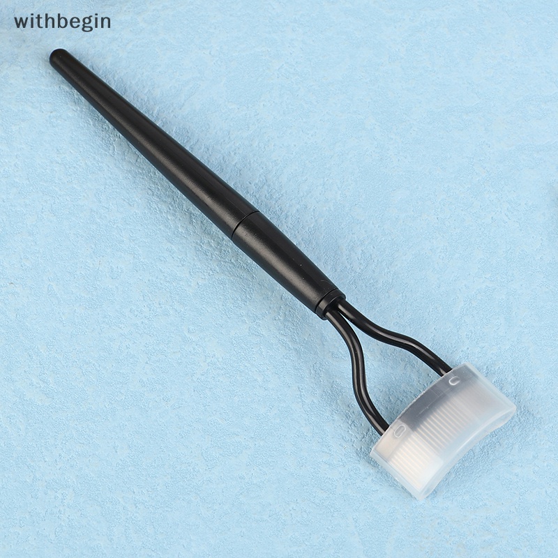 Lược Chải Lông Mi Bằng Kim Loại Màu Đen Thiết Kế Nhỏ Gọn Tiện Dụng