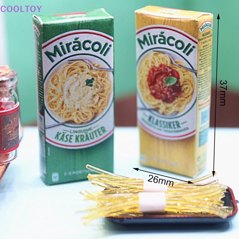 Cooltoy Hộp Mì Spaghetti Tỉ Lệ 1: 12 Trang Trí Nhà Búp Bê