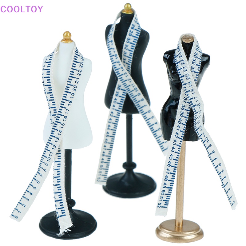 Cooltoy Bộ Thước Ma Nơ Canh mini Tỉ Lệ 1: 12 Trang Phục Cho Nhà Búp Bê