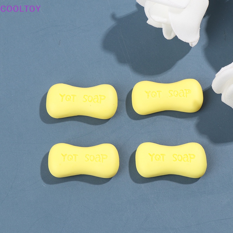 Set 4 Xà Phòng Mini Tỉ Lệ 1 / 12 Cho Nhà Búp Bê