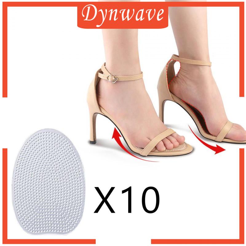Set 10 Miếng Dán Gel Mềm Trong Suốt Chống Trượt Chăm Sóc Bàn Chân