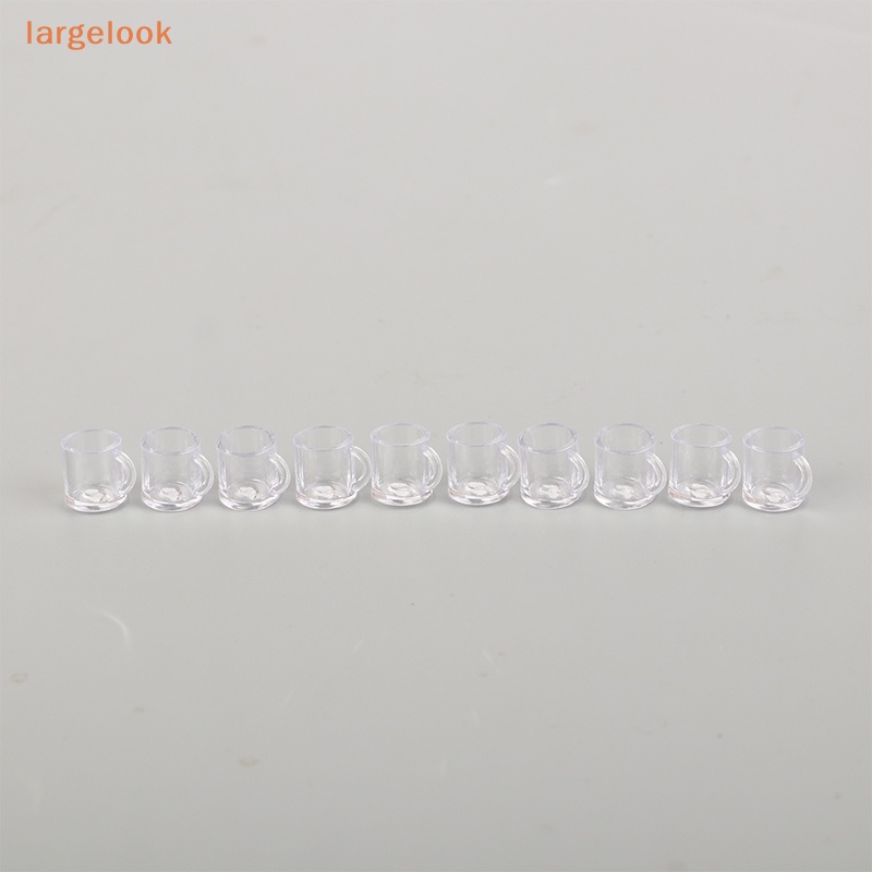 Set 10 Ly Rượu Mini Bằng Thủy Tinh Dùng Trang Trí Nhà Búp Bê