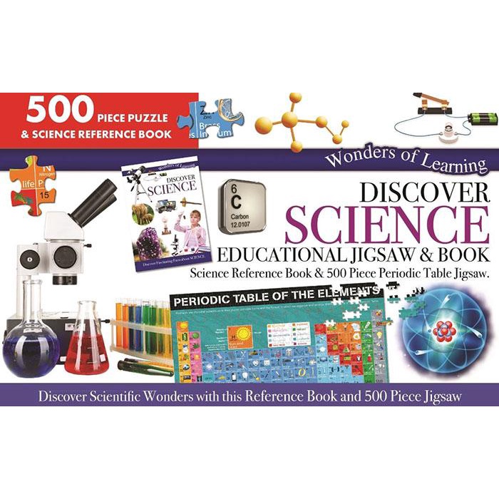 Wonders Of Learning: Discover Science Educational Jigsaw & Book