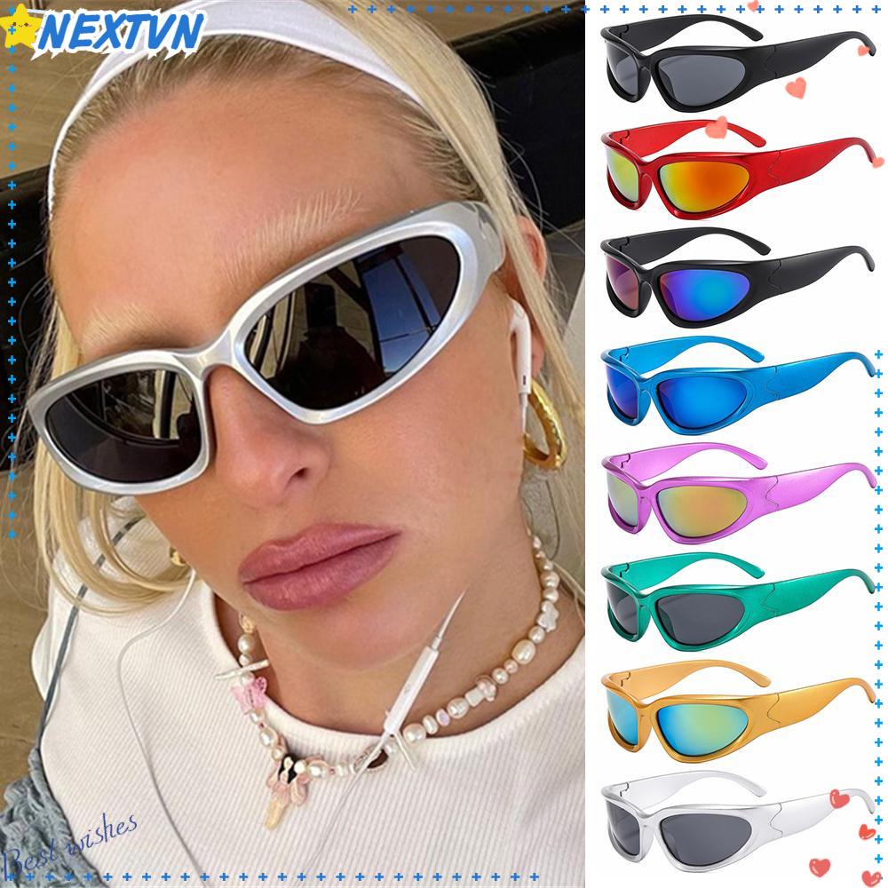 Kính Mát Đi Xe Đạp Unisex Phong Cách Punk