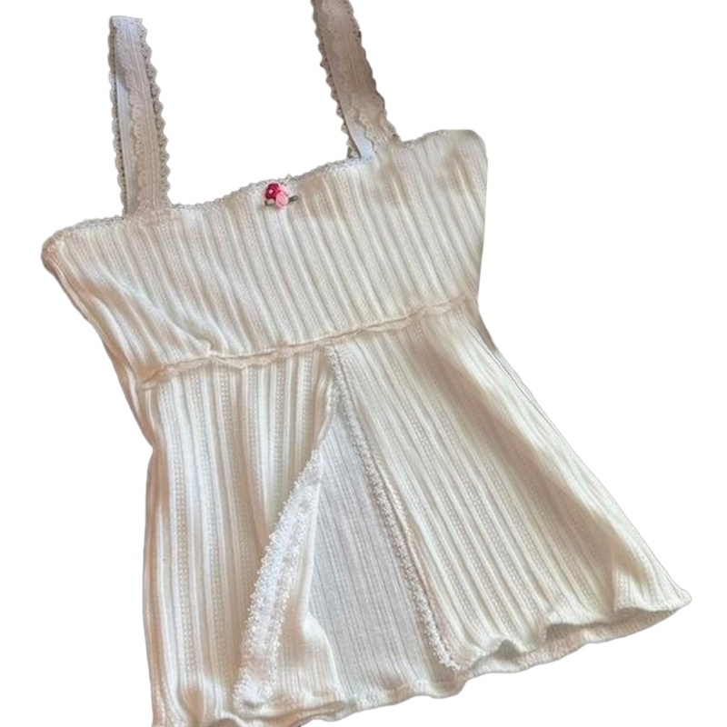 Áo Croptop Hai Dây Hở Lưng Thời Trang Mùa Hè Quyến Rũ Cho Nữ