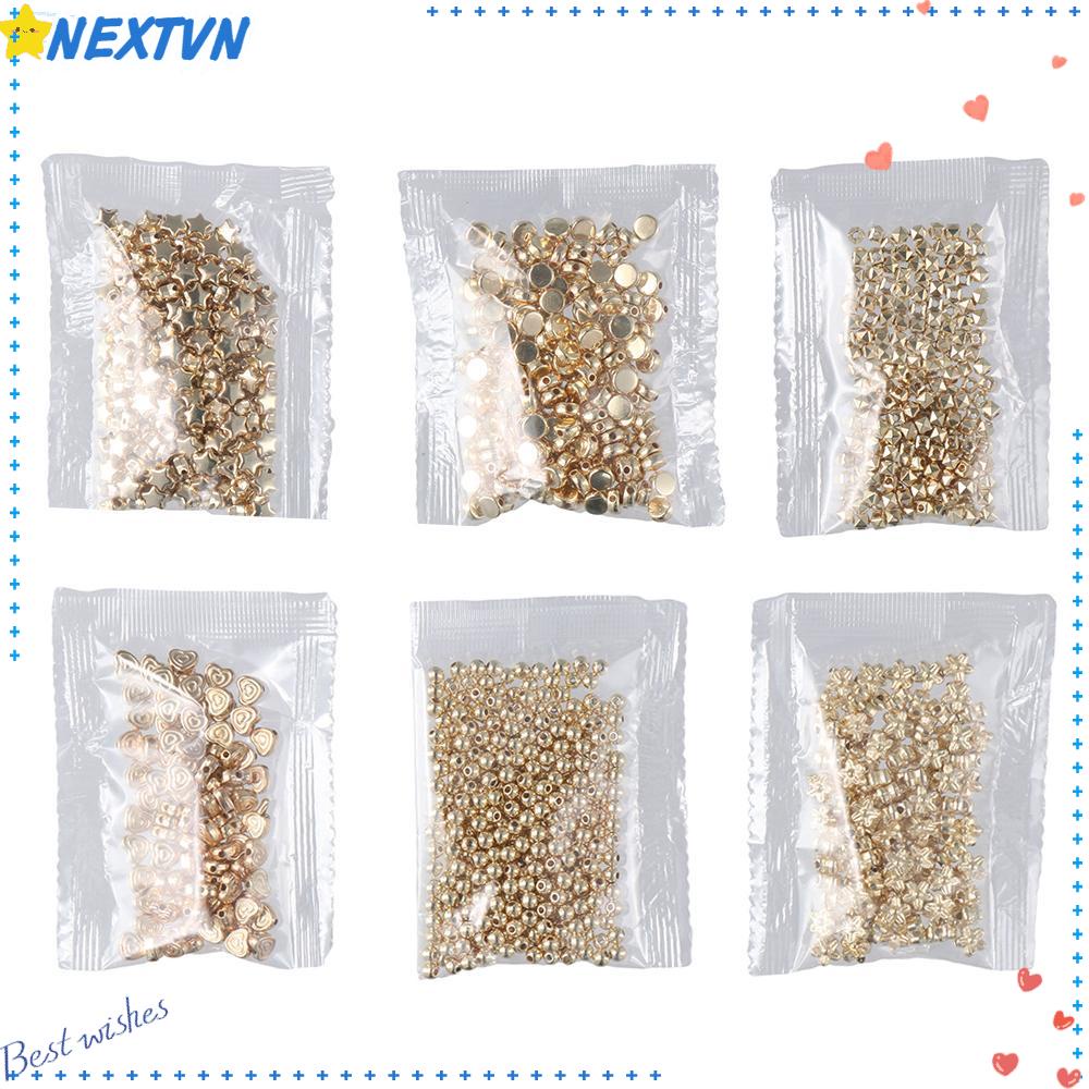 Set 1200 Hạt Xỏ Lỗ Dùng Để Làm Trang Sức Thủ Công