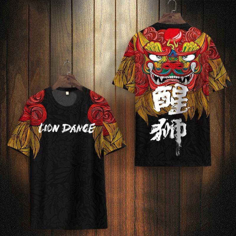 Áo Thun Tay Ngắn Phong Cách Trung Hoa Thời Trang Mùa Hè 2023 Mới Cho Nam